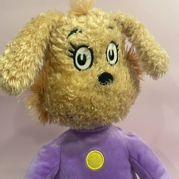 Kohls Cares DR SEUSS Plush MARVIN K. MOONEY Will You Please Go Now Purple Do 17" - Picture 6 of 9